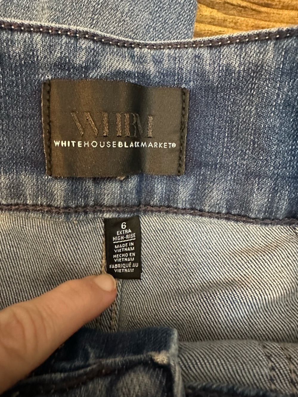 White House Black Market Extra High Rise Trouser Everyday Soft Womens Size 6 - Picture 5 of 11